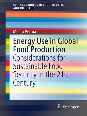 cover image of Energy Use in Global Food Production